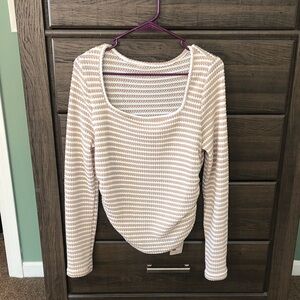 Striped Long Sleeve Top